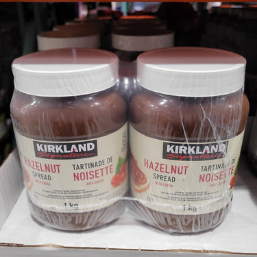 Image of Kirkland Hazelnut Spread - 2 x 1000 Grams
